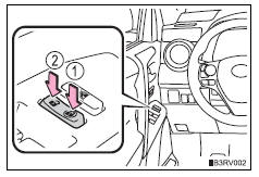 Toyota RAV4. Door lock switch