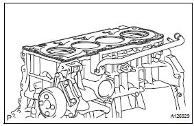 Toyota RAV4. Remove cylinder head gasket