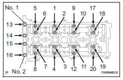 Toyota RAV4. Install camshaft