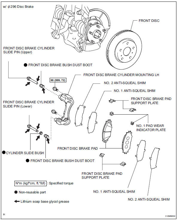 Minimum Rotor Thickness Chart Toyota