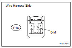 Toyota RAV4. Check wire harness (main body ecu - battery)