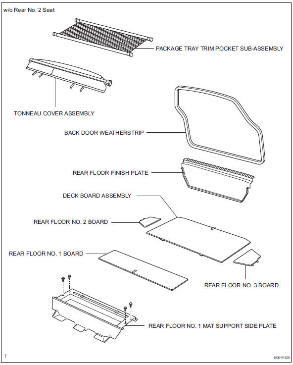 Toyota RAV4. Components (2005/11-2006/01)