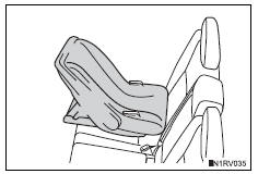 Toyota RAV4. Rear-facing „o infant seat/convertible seat