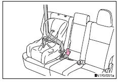 Toyota RAV4. Forward-facing „oƒnconvertible seat