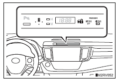 Toyota RAV4. Center panel