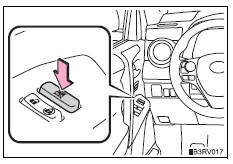 Toyota RAV4. Window lock switch