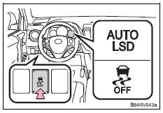 Toyota RAV4. Disabling the trac system