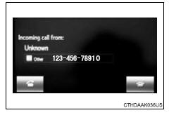 Toyota RAV4. To answer the phone