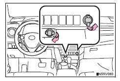 Toyota RAV4. Power outlets