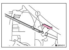 Toyota RAV4. Checking the engine oil