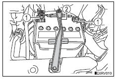 Toyota RAV4. Battery exterior