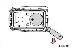 Toyota RAV4. Replacing the battery