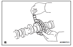 Toyota RAV4. Inspect no. 2 Camshaft