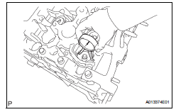 Toyota RAV4. Inspect valve lifter oil clearance