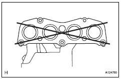 Toyota RAV4. Inspect exhaust manifold