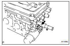 Toyota RAV4. Install oil pressure switch