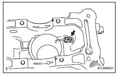 Toyota RAV4. Remove no. 1 Oil nozzle sub-assembly
