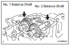 Toyota RAV4. Remove balance shaft