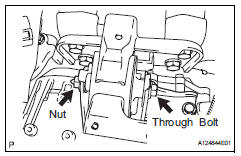 Toyota RAV4. Install engine mounting insulator lh