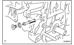 Toyota RAV4. Remove oil control valve filter