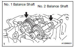 Toyota RAV4. Inspect balance shaft oil clearance