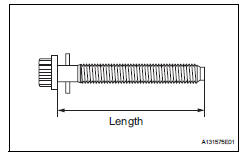 Toyota RAV4. Inspect balance shaft oil clearance