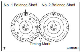 Toyota RAV4. Install balance shaft