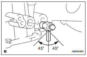 Toyota RAV4. Install cylinder block water drain cock sub-assembly