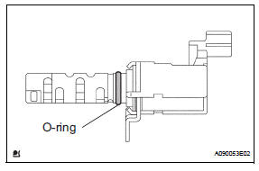 Toyota RAV4. Install camshaft timing oil control valve assembly