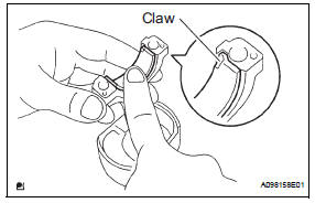 Toyota RAV4. Install connecting rod bearing