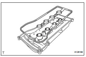 Toyota RAV4. Install cylinder head cover sub-assembly (see page em-40)