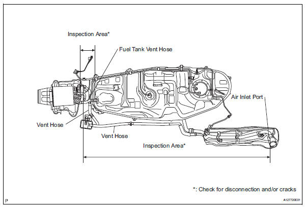 Toyota RAV4. Replace charcoal canister assembly