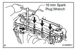 Toyota RAV4. Check ignition coil assembly and perform spark test