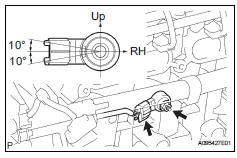 Toyota RAV4. Install knock sensor