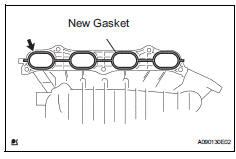 Toyota RAV4. Install intake manifold