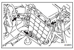 Toyota RAV4. Remove ecm