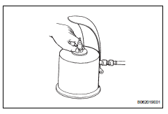 Toyota RAV4. Check spark plug