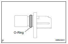 Toyota RAV4. Install camshaft position sensor