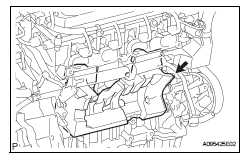 Toyota RAV4. Install intake manifold insulator