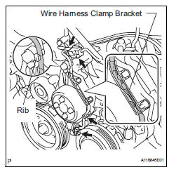 Toyota RAV4. Install generator assembly