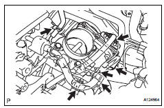 Toyota RAV4. Install throttle body