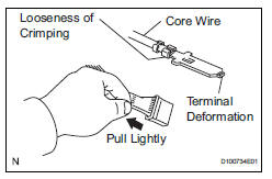 Toyota RAV4. Checking connectors