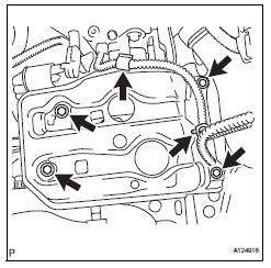 Toyota RAV4. Install front battery bracket