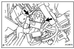 Toyota RAV4. Install ignition switch assembly