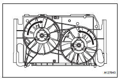 Toyota RAV4. Check cooling fan operation at high temperatures (above 96°c (205°f))