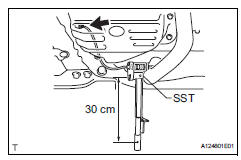 Toyota RAV4. Install heated oxygen sensor (for bank 1 sensor 2)