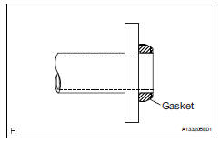 Toyota RAV4. Install tailpipe assembly