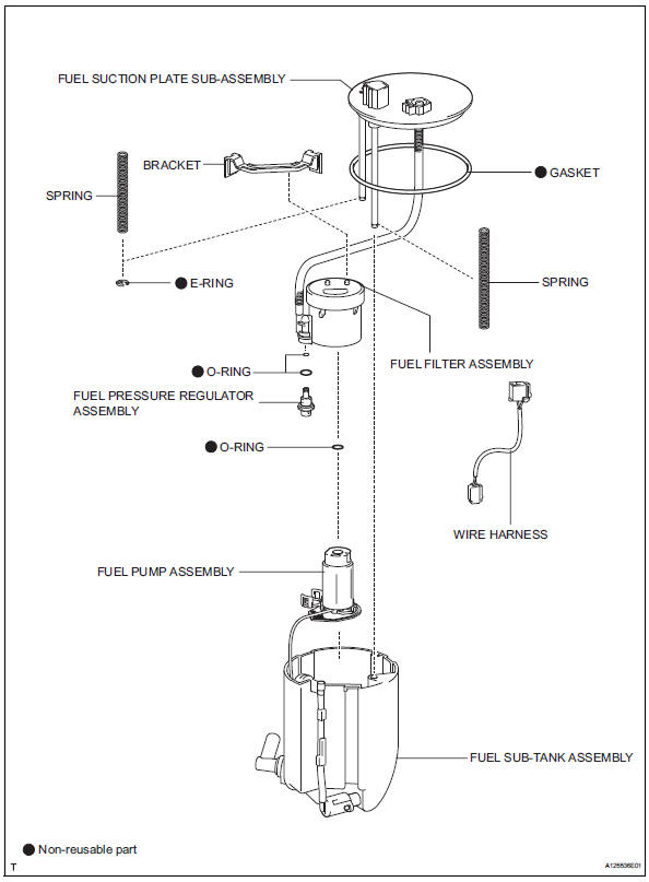 Toyota RAV4. Fuel pressure regulator