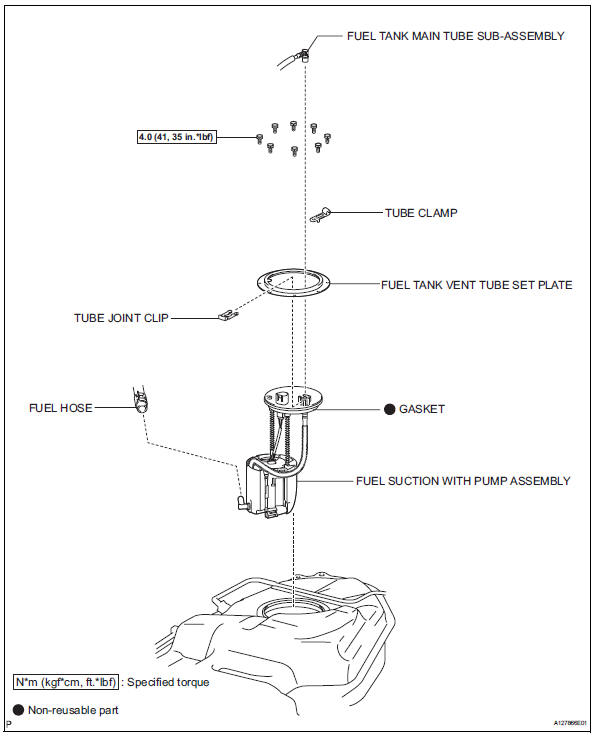 Toyota RAV4. Fuel pump