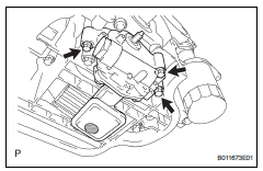 Toyota RAV4. Install oil pump assembly